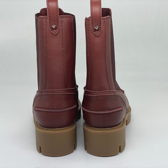 Christian Louboutin GLORINA BOOTY FLAT Lug Sole Chelsea Ankle Boots Boots - Picture 10 of 15